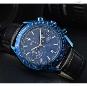 Sea Master 75th Summer Blue 220.10.41.21.03.0005 AAA horloges 41 mm Men Sapphire Glass 007 met doos automatisch mechaincal Jason007 Watch 05 OMG Watch Moon B1B
