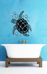 Sénéral d'océan Animal Autocollant grande décoration murale de tortues pour la maison familiale à domicile 5160529