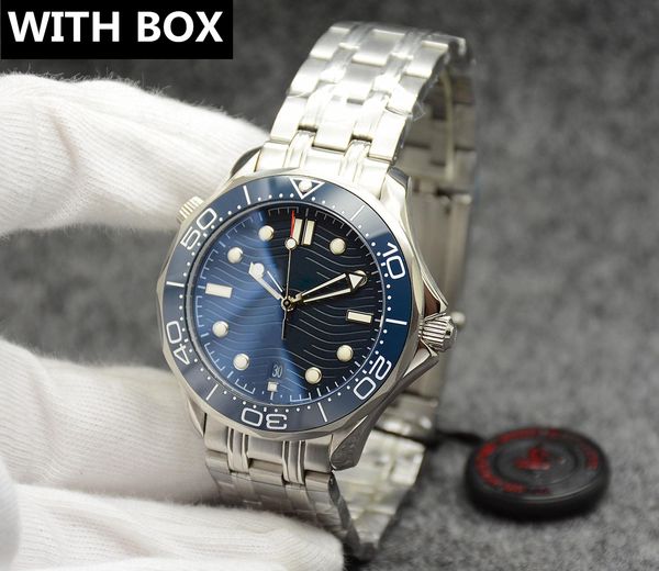 Sea watch master Ventas calientes nuevos Relojes para hombres para hombres Professional Sea Diver Watch 2813 Movimiento automático Cerámica Bisel Master Relojes impermeables Reloj de pulsera 42 mm