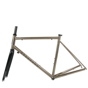 Zeeboard Ultralight Road Bicycle Frame Tsunami CR01 4130 Chrome Molybdeen Staal Warmte behandeld frame Optionele koolstof/stalen vork