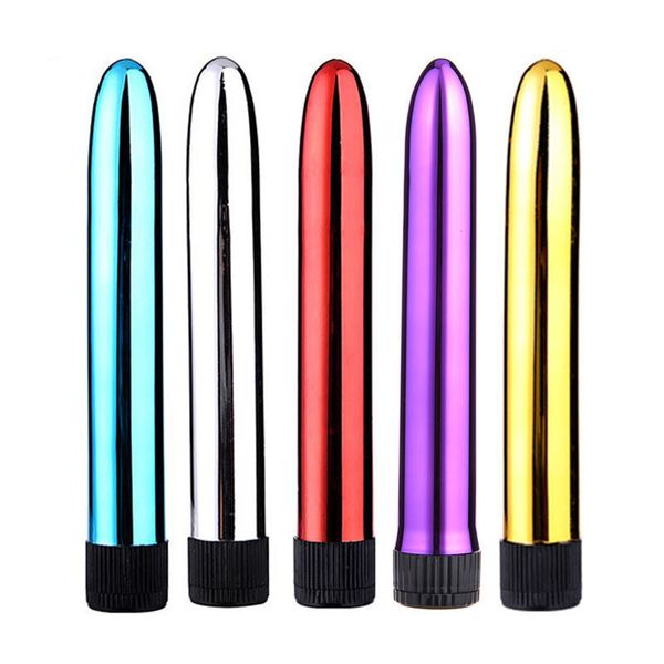 SEAFELIZ-Consolador enorme de 7 pulgadas, Vibrador sexy, juguetes para mujeres, estimulador del punto G, masturbador de bolsillo femenino, Vibrador tipo bala, coño Vaginal