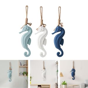 Seahorse hanger muur decor dubbelzijdig zeepaardje voor feest woonkamer muur