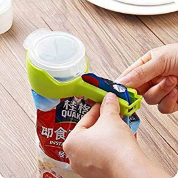 Seal Pour Food Storage Bag Clip Snack Sealing Clip Keeping Fresh Sealer Food Saver Clamp Plastique