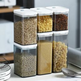 Conteneur de stockage alimentaire scellé Bouche large Coffee Rangement de poudre de rangement lave-vaisse