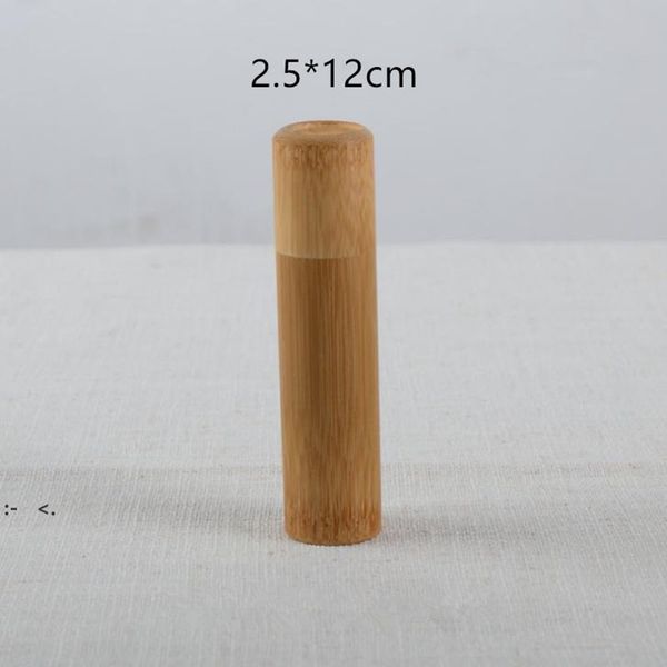 Conteneur de baril de thé scellé cylindre portable tube de bambou théière caddy RRE10393