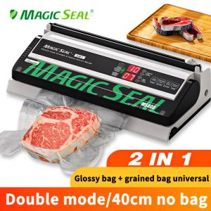 Sealers Magic afdichting MS400 Voedsel vacuümafdichtmachine Beste vacuümafdichterverpakkingsmachine Plastic zakafdichter gemeenschappelijk voor alle zakken