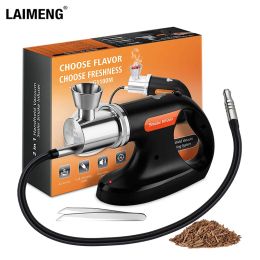 Sealers draagbaar handheld koud rookpistool met vacuüm sealer elektrische voedingsdrank cocktail roker woodstimulans rook infuser machine s268