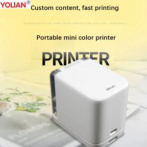 Sealers draagbare handheld mini kleur inkjet printers draadloze mBrush met kleur snel droge inkt 3D -printers