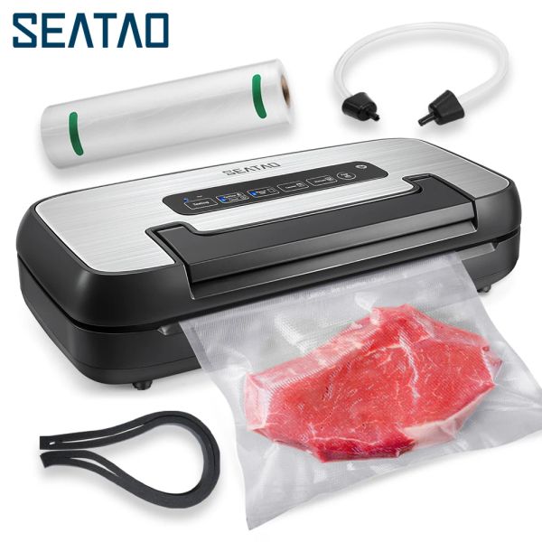 SEALLERS SEATAO VH5156 SAVE Energ Food Vacuum Sceller Machine Automatique Commercial Food Affairs Sceller Emballage Reprend Freshness