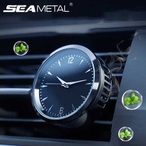 SEAMETAL Horloge Désodorisant De Voiture De Luxe Air Vent Parfum Silice Obtenez Clip Arôme pour Voiture Accessoire Intérieur Parfum Diffus L230523