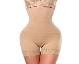 Naadloze mantel dames lichaam shaper controle slipje slanke shapewear korte hoge taille buikcontrole shapewear broek shorts 20122332446097