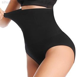 Naadloze vrouwen body shaper hoge taille afslank buikregeling knickers control -berhoirs shapewear lady corset ondergoed brachten l220802