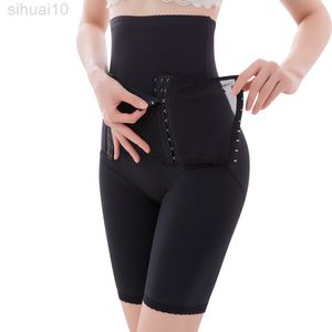 Naadloze vrouwen hoge taille trainer afslank buikbestrijding knickers pant -briefs shapewear ondergoed body shaper lady corset l220802