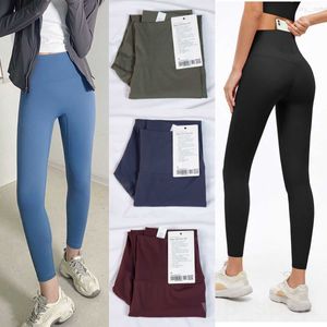 Naadloze Dames Yoga Sport Lange Broek Elastische Running Yoga Broek Naakte Atletische Negende Broek Meisje Fitness Stretch Sportkleding Hoge stijging