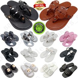 Ontwerper tory sandalen sandaal slipper sliders hakken voor vrouwen beroemde slides pantoufle damesbont slippers sandles platform luxe