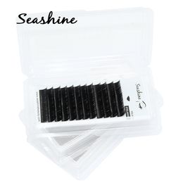 Seashine [0.12 / 0.15 / 0,20 B / C / D 8-15mm] Super Zachte Kasjmier Platte Lash Wimper Extension Semi Permanente GRATIS VERZENDING