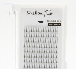 Seashine 3D longue tige CD Curl épaisseur 007010mm Volume ventilateurs préfabriqués naturel faux vison cils maquillage professionnel cils 8457035