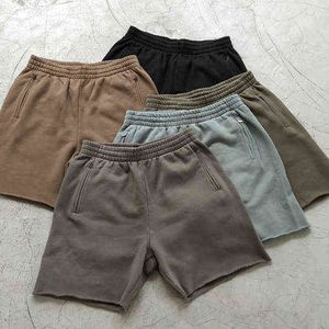 Seizoen 6 Shorts Hoge kwaliteit Men Women Fleece Short Pants Zipper Pocket Breeches G220506