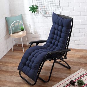 Zitting 48x155cm Solid Color Rocking Mat Recliner Garden Chair Long Cushion Y200723