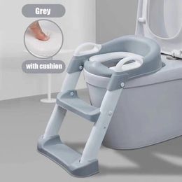 Housses de siège 1-8 ans Siège de toilette pour bébé pot pour enfants avec échelle réglable Formation de toilette pour bébé Siège de formation pliant 230214