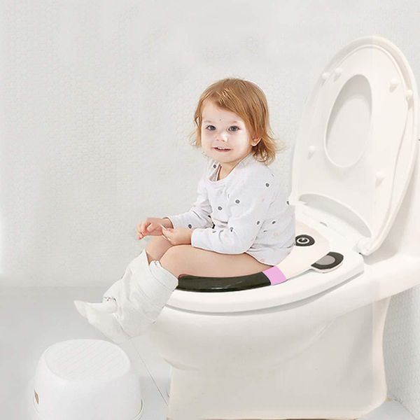 Couvre-siège Arrivée Enfants Panda Pot Coussin De Siège Pliable Bébé Garçons Filles Enfant Voyage Usage Domestique Pliant Rembourré Pot Toilette Formation 230214