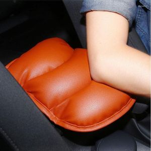 Coussins de siège 1PC Boîte d'accoudoir automatique Coussin en cuir Coussin de voiture Central Central Couvercle de bras supplémentaire Console centrale universelle