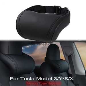 Coussins de siège 1 PC oreiller cervical pour Tesla modèle 3 modèle S modèle X modèle Y doux confortable coussin soutien du cou siège de voiture appuie-tête accessoires x0720
