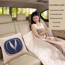 Coussins de siège 2 en 1 pour voiture, couette de voyage Portable, oreiller de couchage pour Changan Cs75 Plus Cs95 Cs35 Alsvin Cs15 Cs55 Eado Cx20