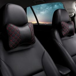 Seat Cushions 2 Pcs U Shaped Car Travel Pillow Neck Head Support Cushion Pad Resistant Auto Pillows Protect Crevical