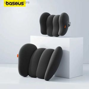 Coussins de siège Baseus voiture appui-tête cou taille oreiller refroidissement Gel lombaire oreiller respirant mémoire coton conception ergonomique soutien lombaire coussin Q231018