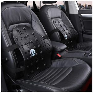 Cojines de asiento Cojín de coche Soporte de cintura Almohadilla de protección Masaje de espalda Ajuste lumbar Ajuste de postura sentada Accesorios anti-jorobados256H