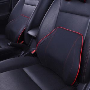 Cojines de asiento Almohadas de coche Espuma de memoria 3D Cojín de almohada de cuello cálido Soporte de espalda lumbar universal Accesorios para automóviles