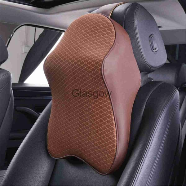 Coussins de siège siège de voiture repose-tête coussin en mousse à mémoire de forme oreiller tête cou repos coussin de soutien x0720