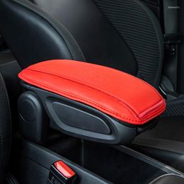 Stoelkussens auto styling lederen armleuning kussen kussen matten interieur beschermer voor mini cooper s jcw f54 f55 f56 f57 f60 clubman accessoires