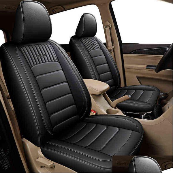 Cojines de asiento Doodryer 1 PCS Asiento de automóvil Ers para Ford Focus Mk1 2 3 Mondeo Mk4 Fiesta Mk7 Figo Ranger Edge Fusion Kuga Accesorios Drop D Dhexs