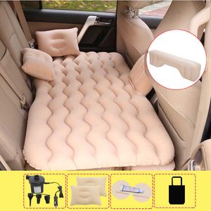 Zitkussens Matras Voor Auto Multifunctioneel Opblaasbaar Matras Kampbed Auto Camping Accessoires Reizen Camping Luchtbed Opklapbaar BedHKD230621