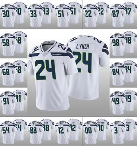 Seattle''seahawks''men # 91 Darrell Taylor 49 Shaquem Griffin 24 Marshawn Lynch 12e fan personnalisé femmes jeunesse maillot limité