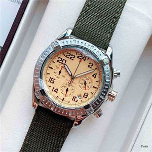 Tweede automatisch horloge chronograaf draait volledig AAAAA Centennial Fashion Men's Six Y3Nm naald 3LJ4