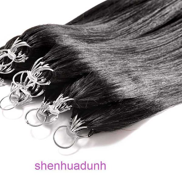 Extensions de cheveux de plumes de deuxième génération Nouveau paquet sans couture à double ligne réel pour les femmes humaines Vy61