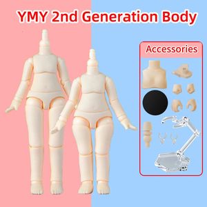 Tweede Generatie Ymy Gezamenlijke Pop Lichaam Jongen Meisje Speelgoed Vervanging Hand Accessoires Voor Obitsu 11 Gsc Hoofd Ob11112Bjd 240129