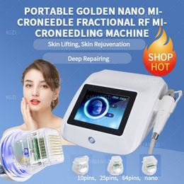 Secret RF Fractional Lifting Microneedle Portable Rf Radiofréquence Étirement De La Peau Cicatrices D'acné Enlèvement Des Vergetures