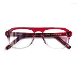 Secret Service Acetaat brillenkader voor mannen Kingsman Vintage bril Myopia lens vrouwen transparante fade mode zonnebrillen frames