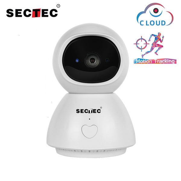 SECTEC Cloud Wireless IP-Kamera 1080P APP Reverse-Call Auto-Tracking Indoor Home Security Surveillance CCTV Netzwerk Wifi Cam