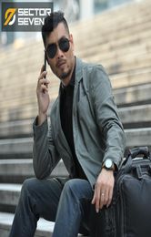 Sector siete 2020 Nuevo chaqueta de traje de estilo militar impermeable Blazers tácticos masculinos para hombres del diseño de bolsillo de carga delgada LJ2009244713489