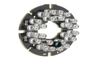 Cámara de seguridad 24 Uds LED IR iluminador infrarrojo placa placa CCTV cámara luces de visión nocturna Board8661848