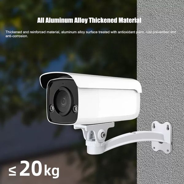 Caméra de sécurité support de support en aluminium ALLIAGE ALLIAGE UNIVERSE Mur / plafond / support de montage d'angle pour caméra à puces CCTV