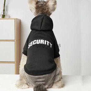 Beveiliging Hondenkleding Kleine grote honden Hoodie jas Chihuahua Dog Sweatshirt Franse bulldog Warme puppykleding voor hond XS-9XL HKD230812