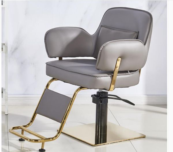 Sedia da barbiere per capelli parrucchiere taglio speciale stile moderno girevole sollevabile Salon furniture, salon barber chair.