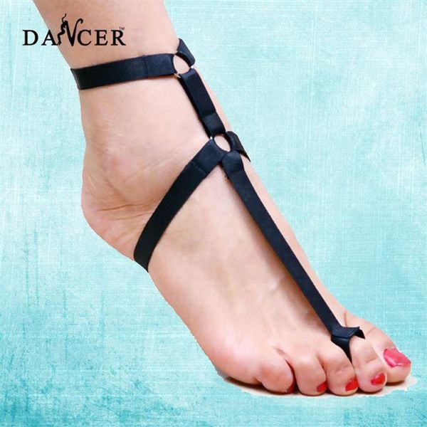 Harnais de corps séduisant pour femmes, jarretelles de bondage de pieds, cage de pieds nus, ceinture de harnais, vêtements fétiches, décorations de pole dance P0050250z