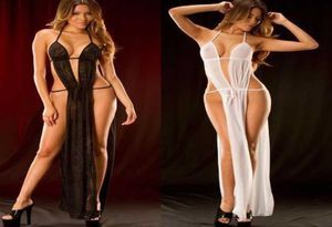 Vea a través de la lencería sexy moda de baño erótico dama de babydoll sleepwear sleepwear